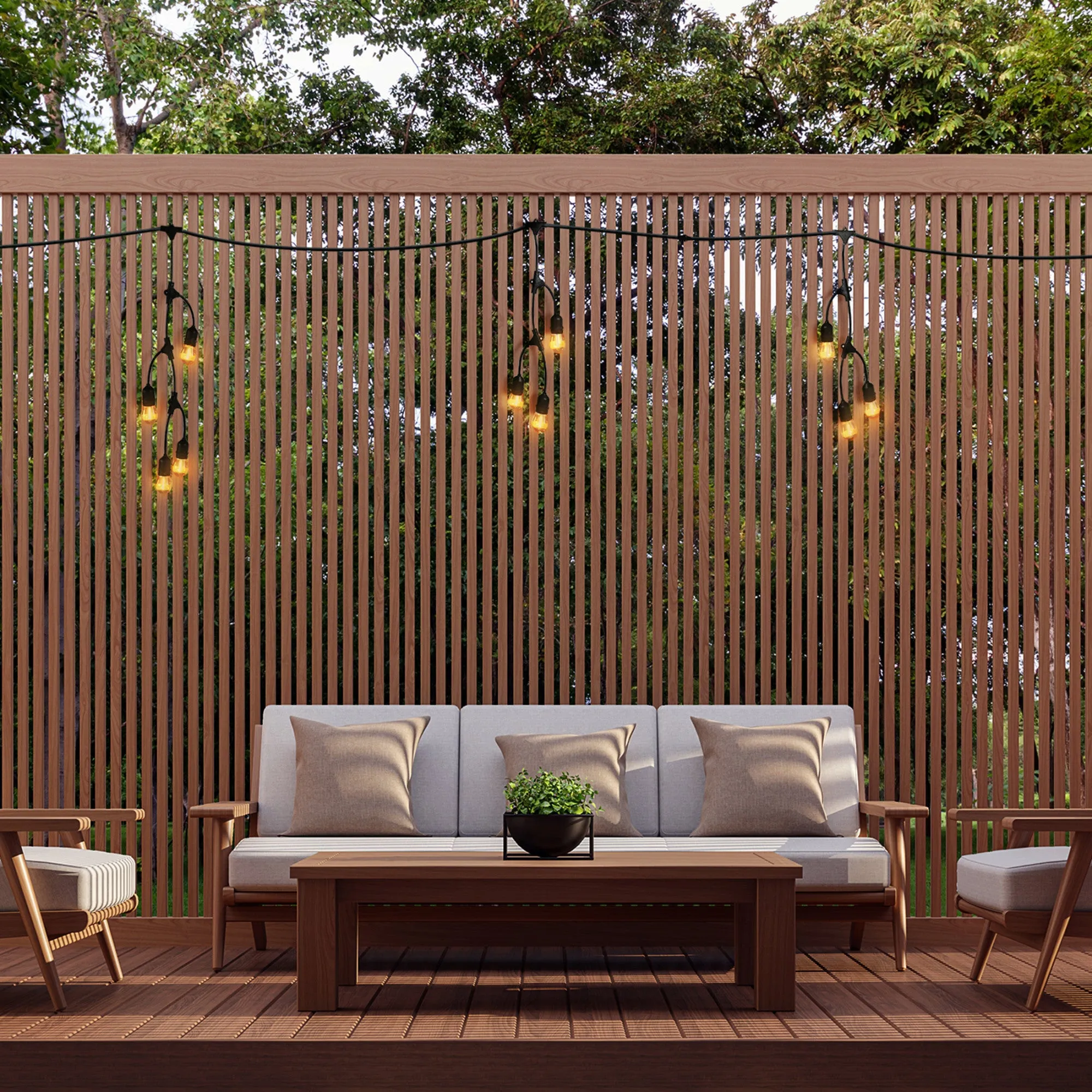 12 ft. LED Fence String Lights