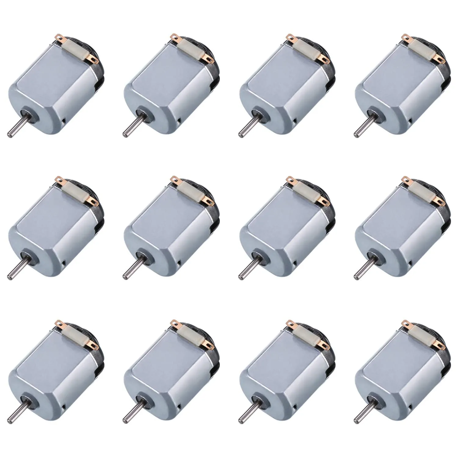 12 Pack Dc Motor 1.5 3V 15000Rpm Mini Electric Hobby Motor For Diy Toys Sci