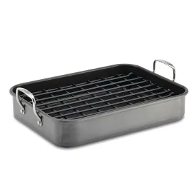 16" x 12" Nonstick Roaster with Rack