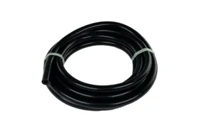 3m Pack - 6mm Reinforced Vac Hose - Black