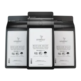 3x Medium Roast Decaf - Bundle