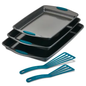 5-Piece Nonstick Sheet Pan and Turner Set