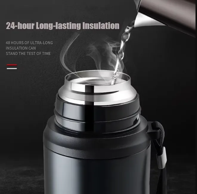 800ml Stainless Steel Vacuum Flask Water Bottle