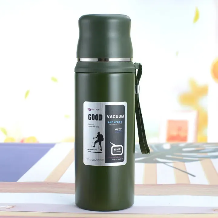 800ml Stainless Steel Vacuum Flask Water Bottle