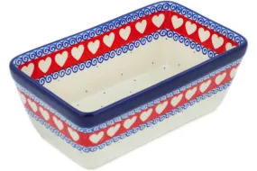 8" Loaf Pan 8" - Love Struck