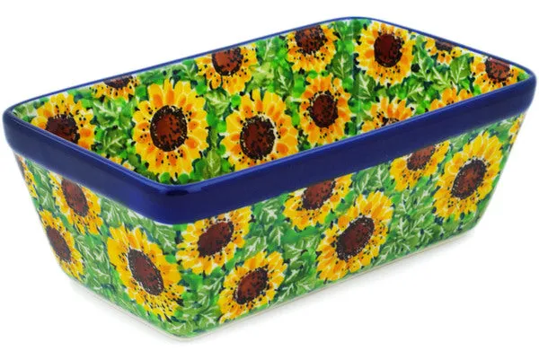 8" Loaf Pan 8" - Sunflower Bliss