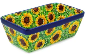 8" Loaf Pan 8" - Sunflower Bliss