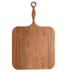 Acacia Wood Handled Cutting Board