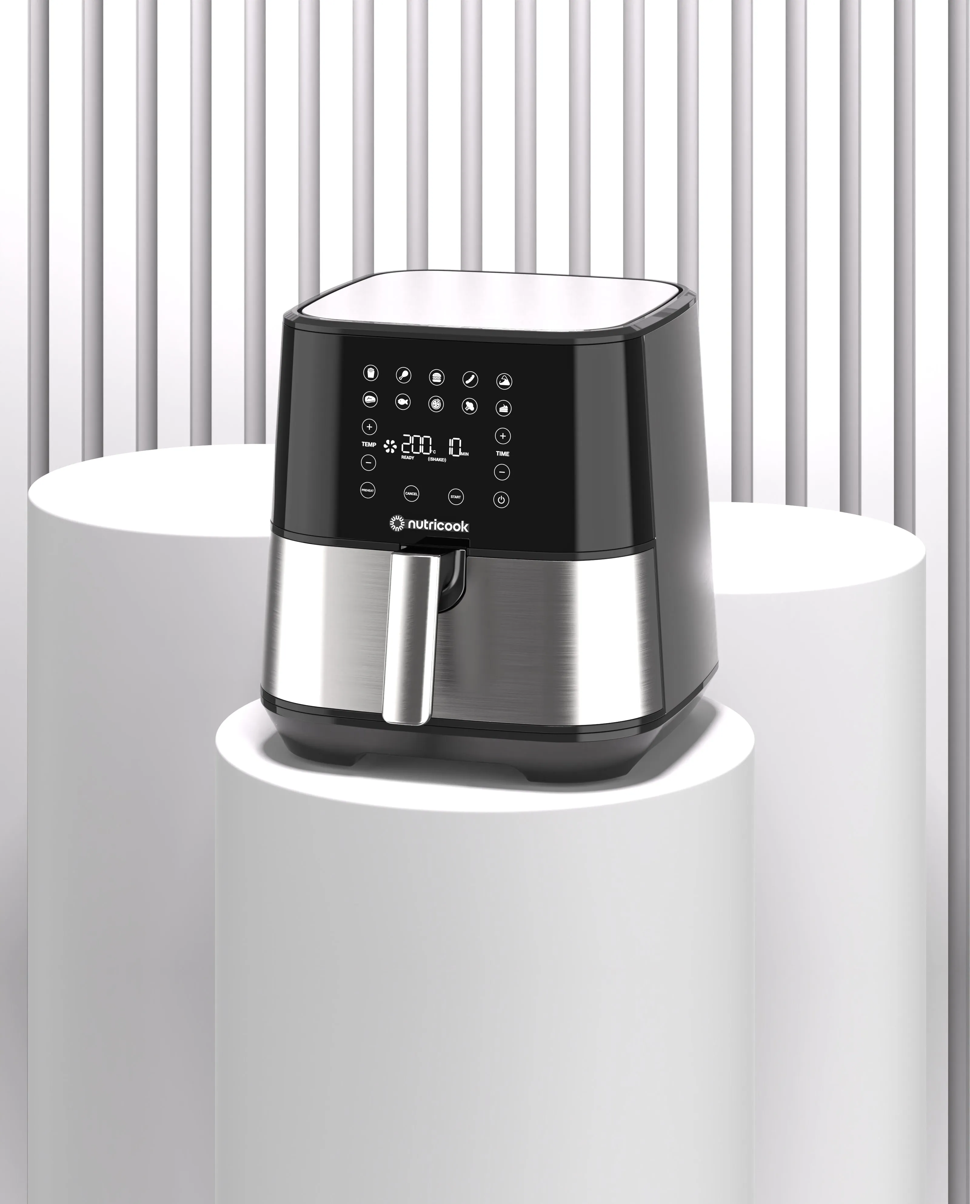 Air Fryer 2 - Stainless Steel - 5.5L