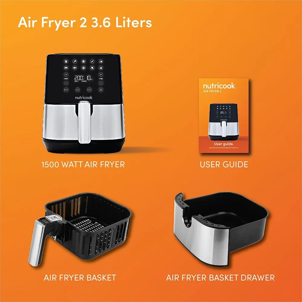 Air Fryer 2 - Stainless Steel - 5.5L