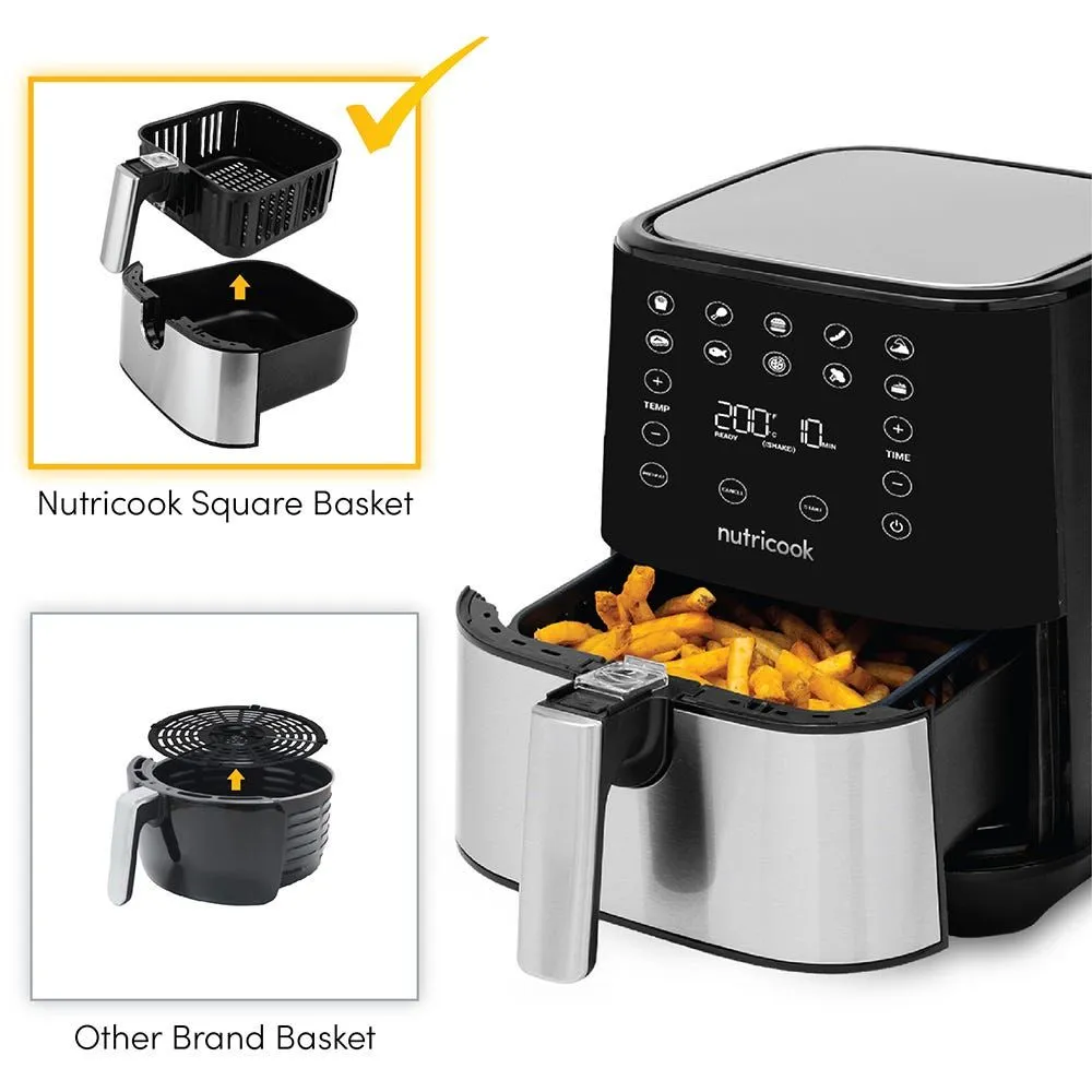 Air Fryer 2 - Stainless Steel - 5.5L