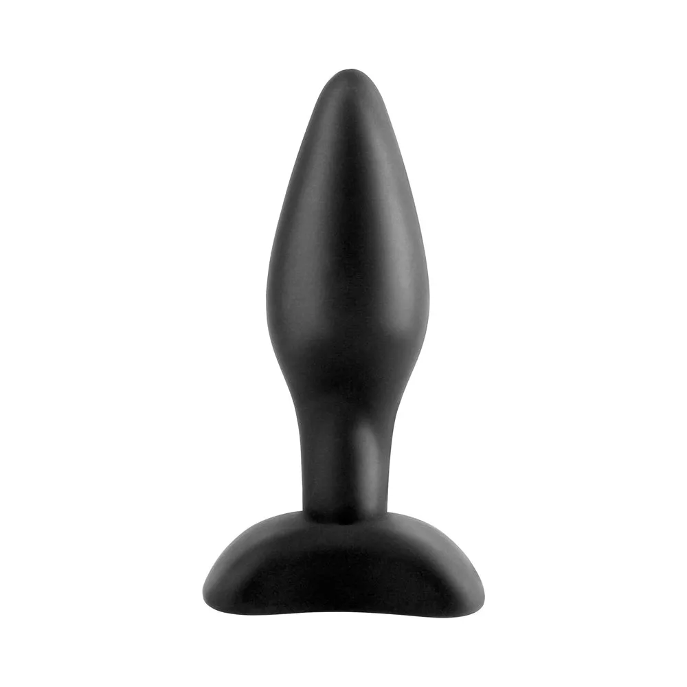 Anal Fantasy Mini Silicone Plug Black