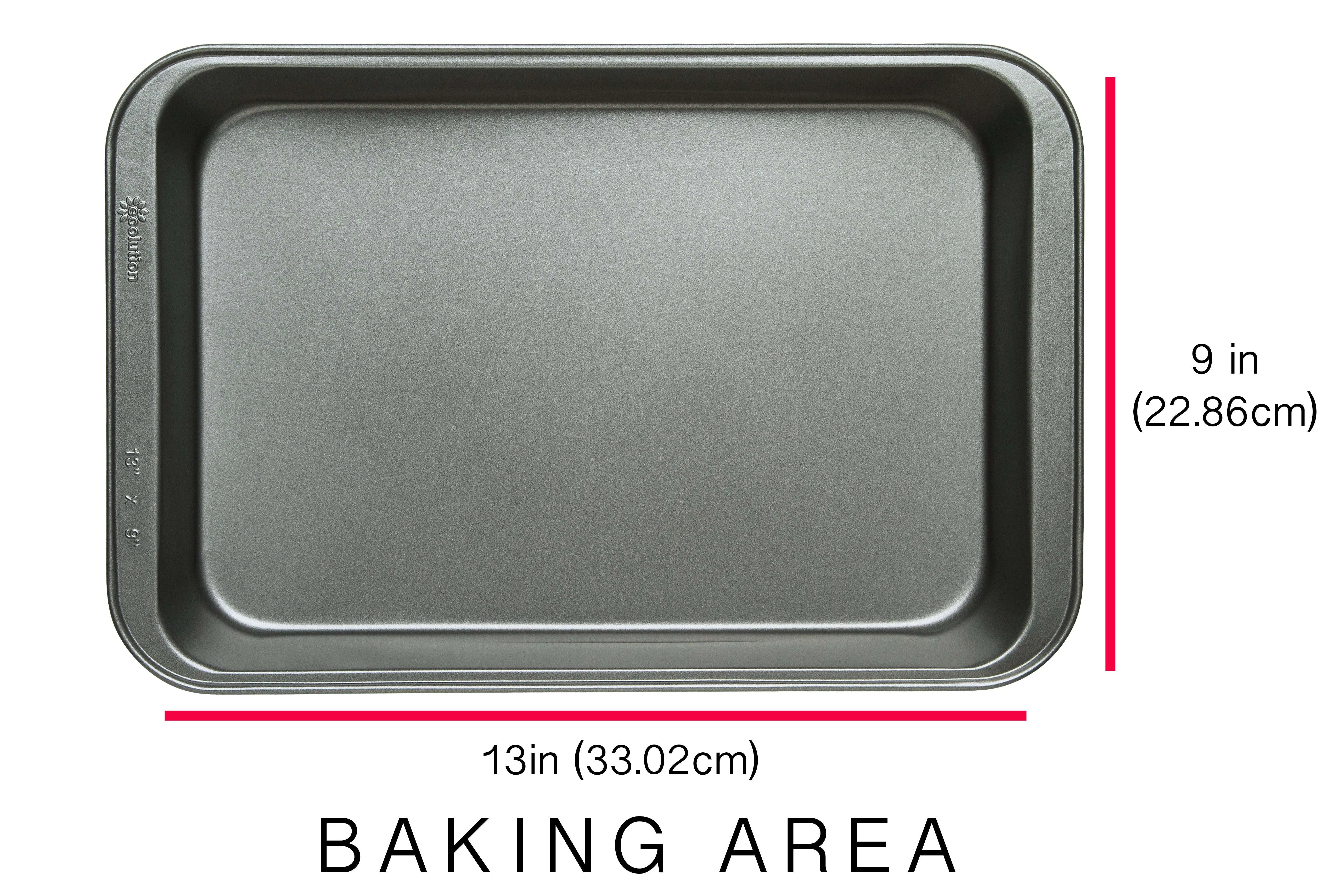 BakeIns Rectangular Cake Pan, 13 x 9 Inch - Ecolution