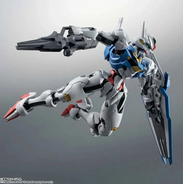 Bandai Robot Spirits Gundam Aerial ver. A.N.I.M.E. "Mobile Suit Gundam: The Witch from Mercury" Action Figure