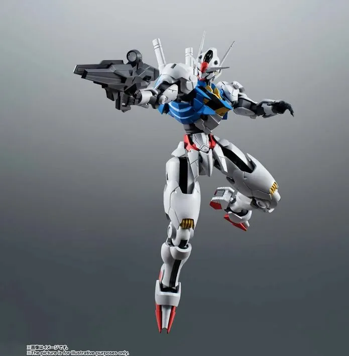 Bandai Robot Spirits Gundam Aerial ver. A.N.I.M.E. "Mobile Suit Gundam: The Witch from Mercury" Action Figure