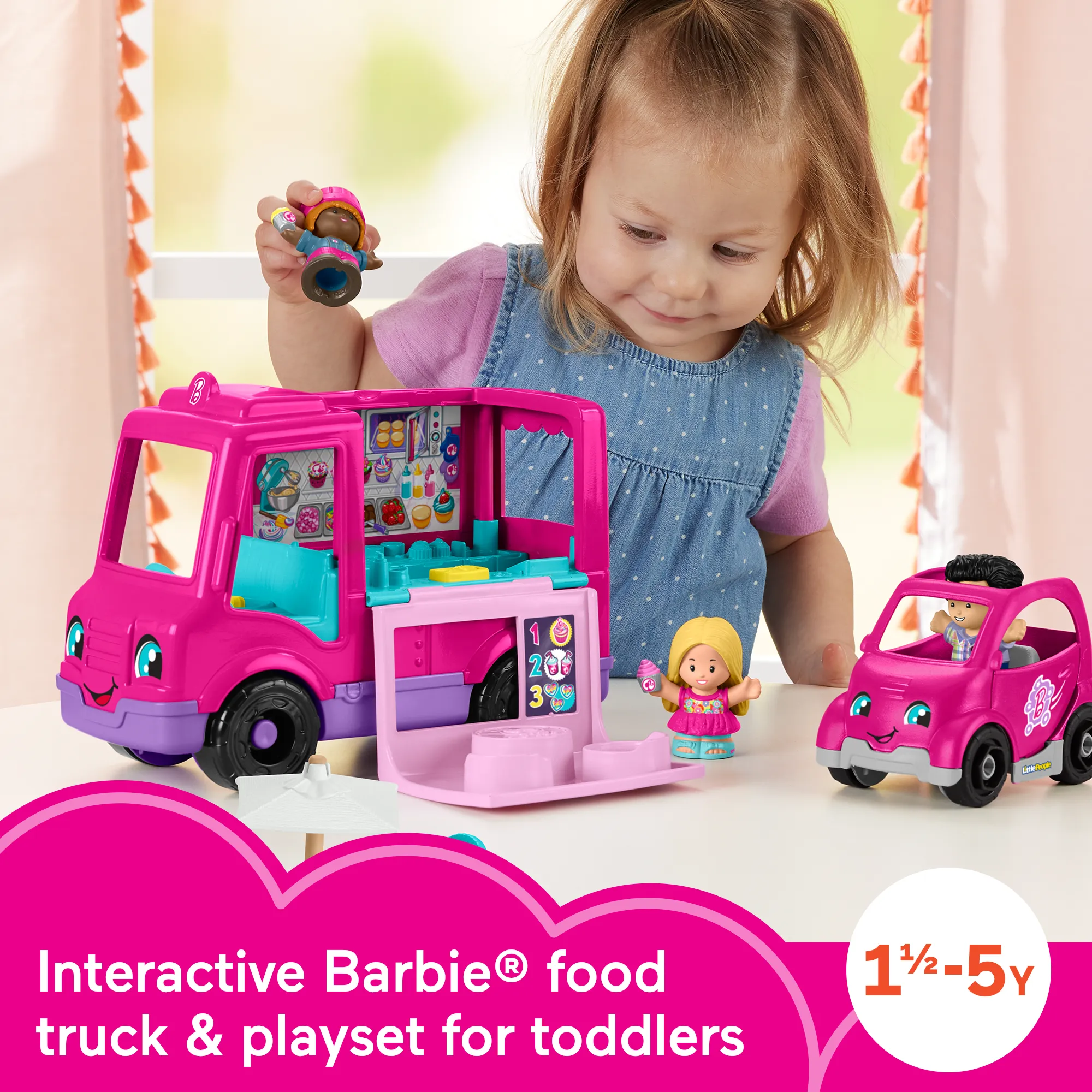 Barbie Cupcake Truck By Little People