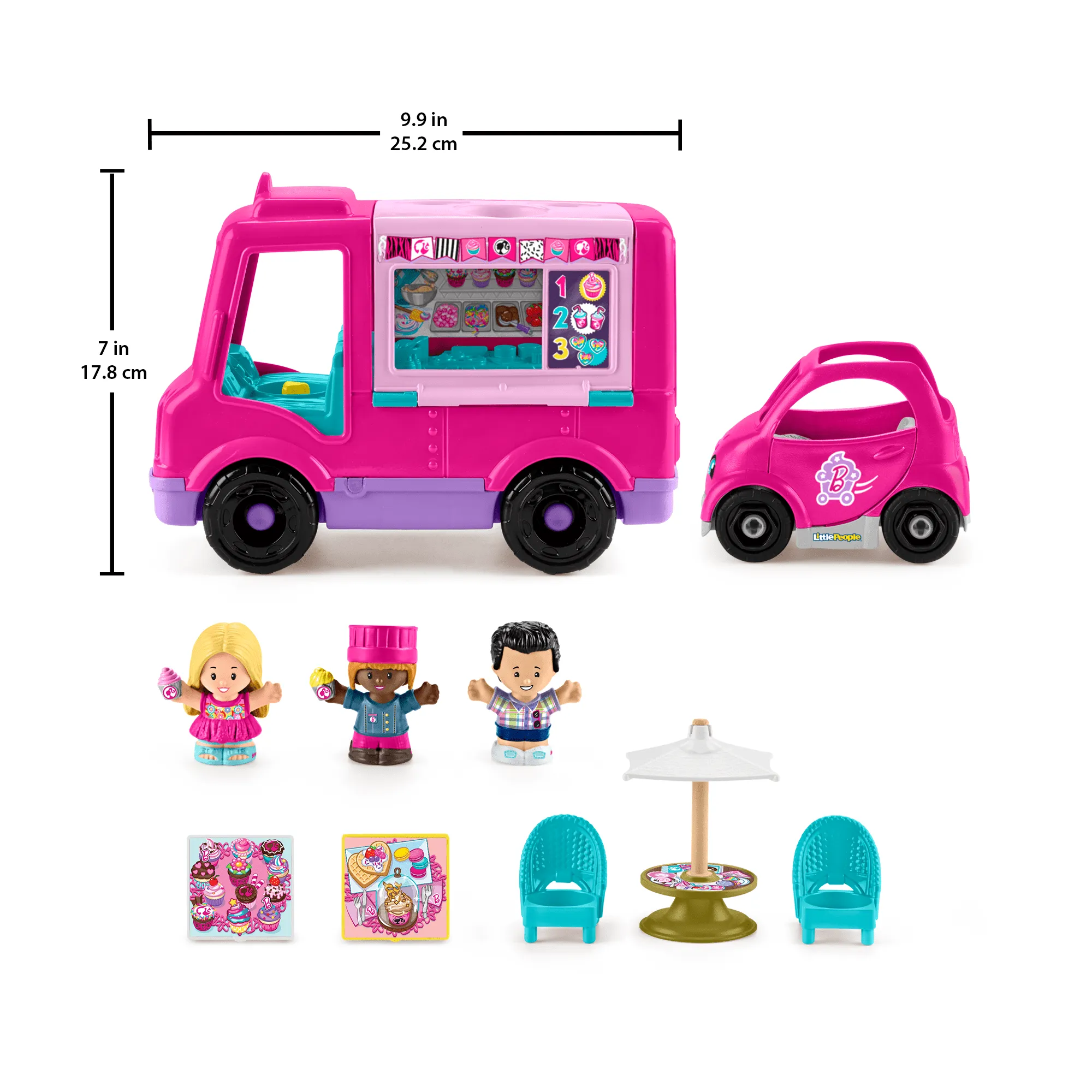 Barbie Cupcake Truck By Little People