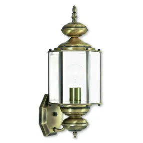 Basics 1-Light Outdoor Wall Lantern