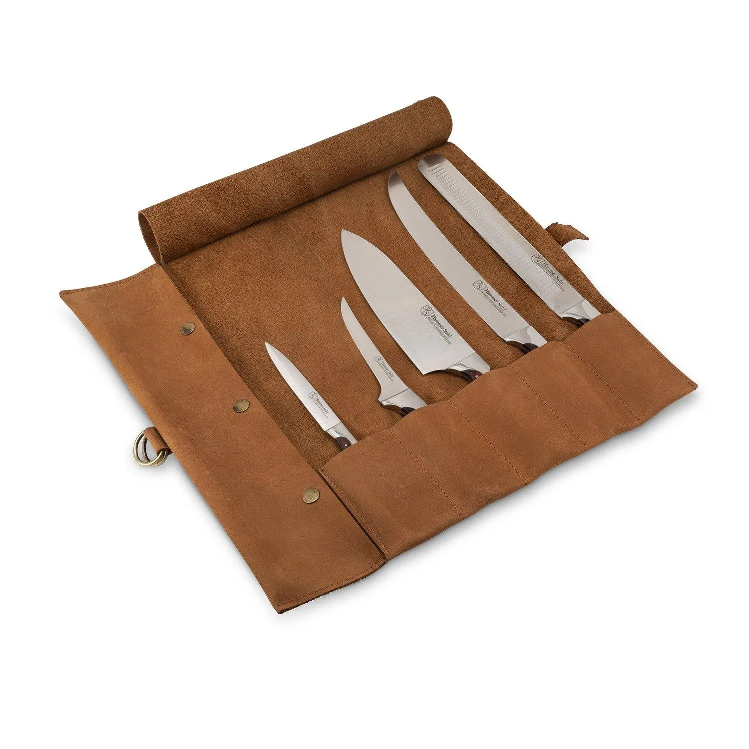 BBQ CUTLERY SET W/KNIFE ROLL