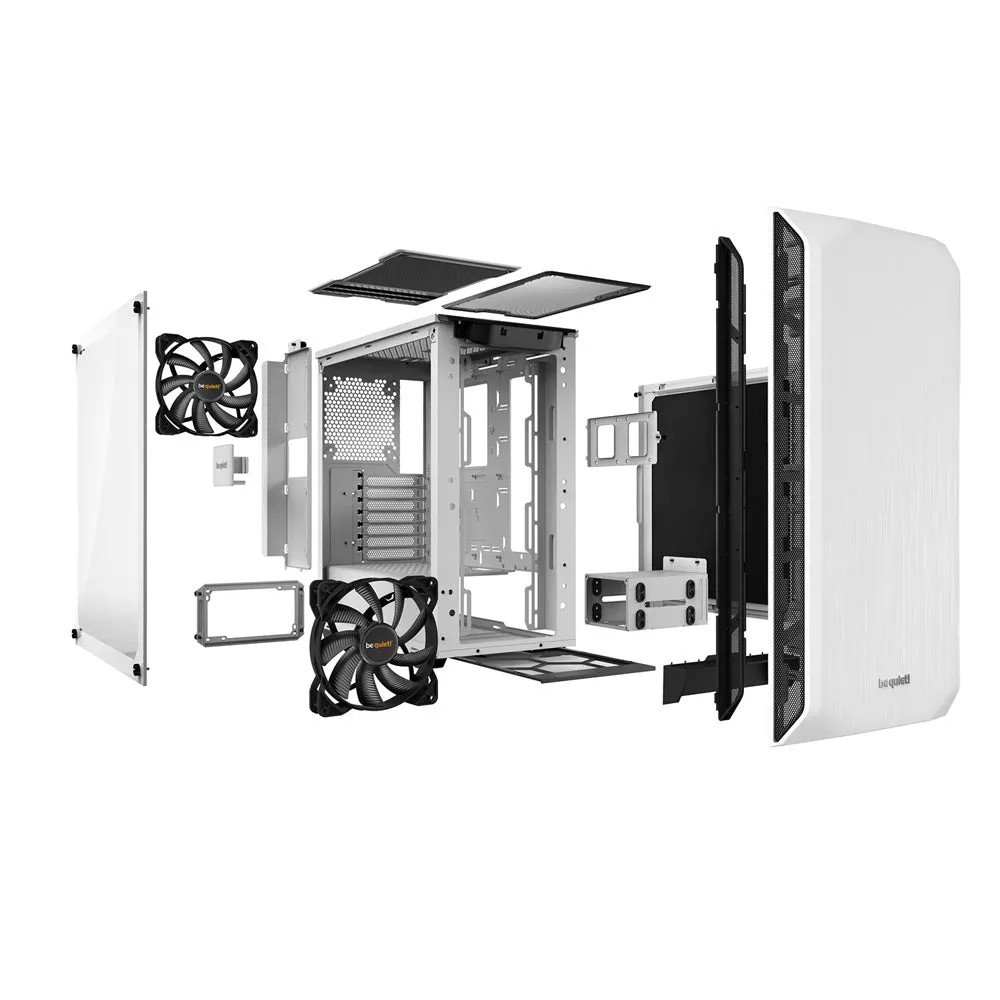 Be Quiet PC Case Pure Base 500 Window White