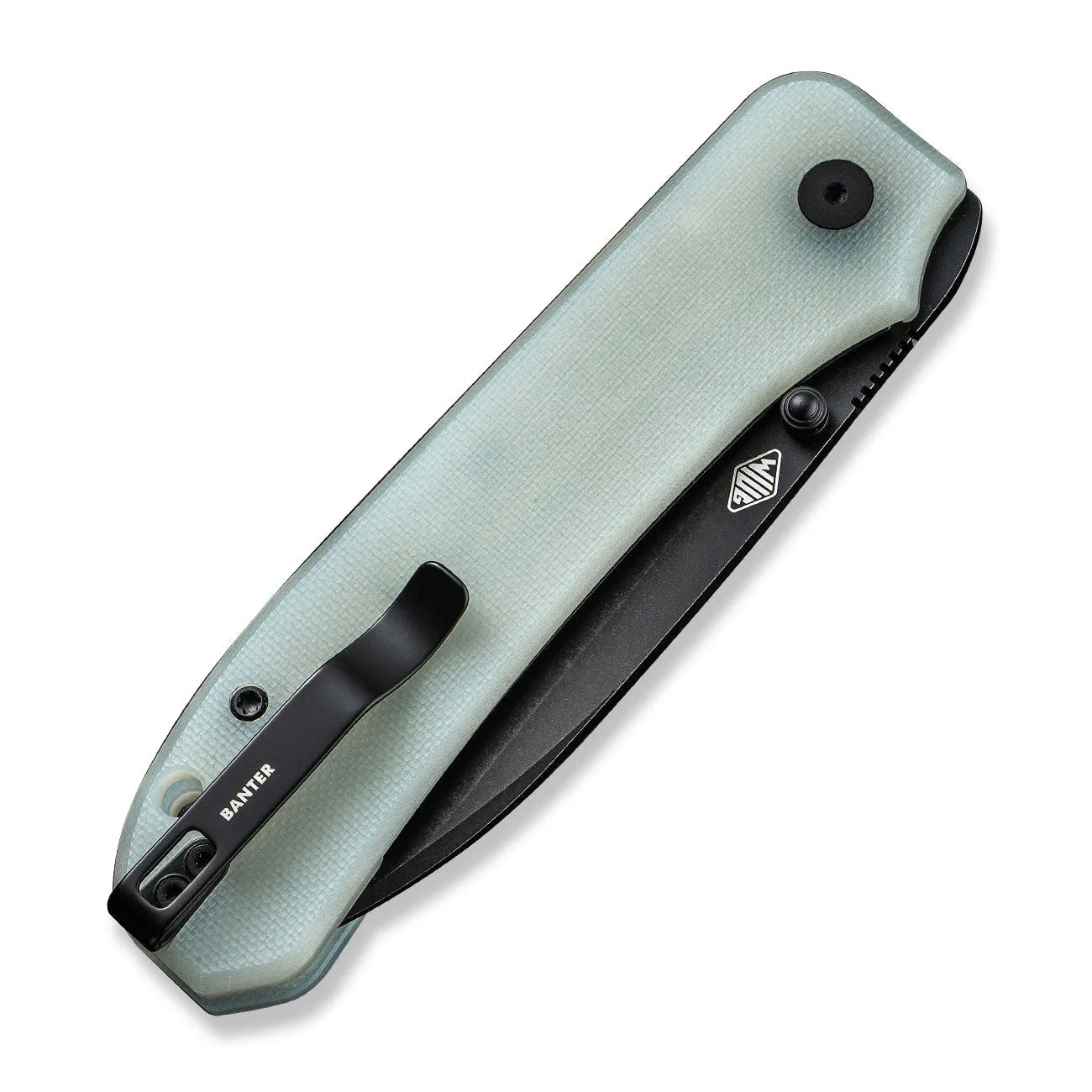 Big Banter Pocket Knife - Natural G10 - 20CV