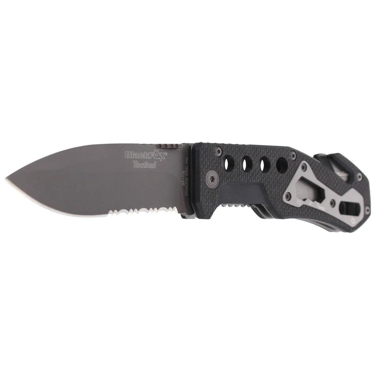 Black Fox Tactical Rescue Folding Knife - BF-115