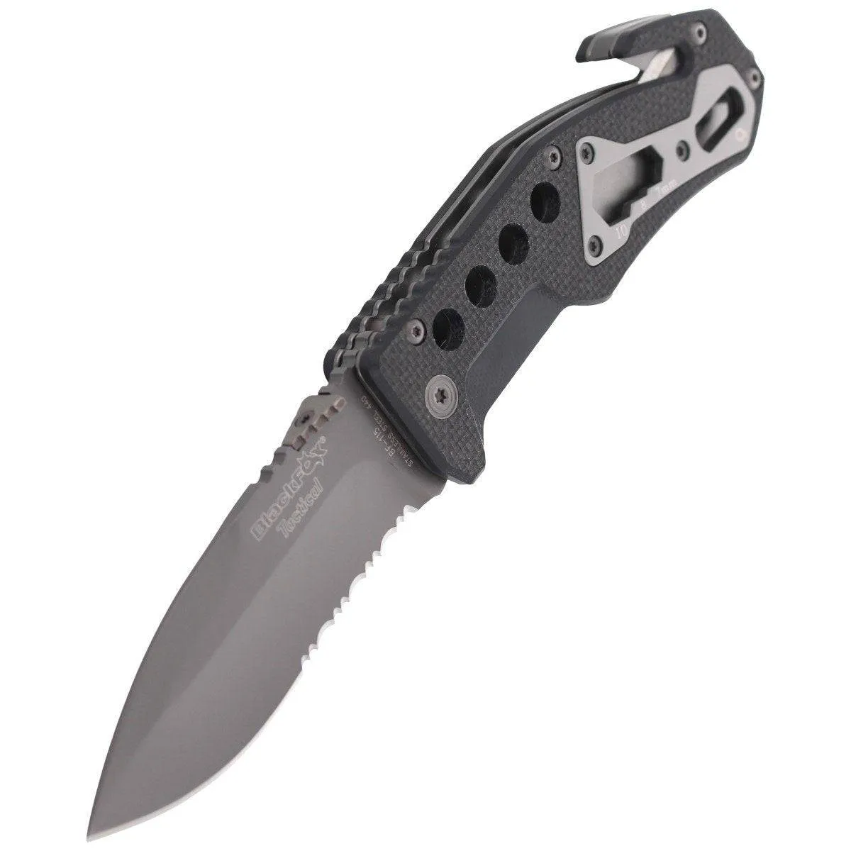 Black Fox Tactical Rescue Folding Knife - BF-115