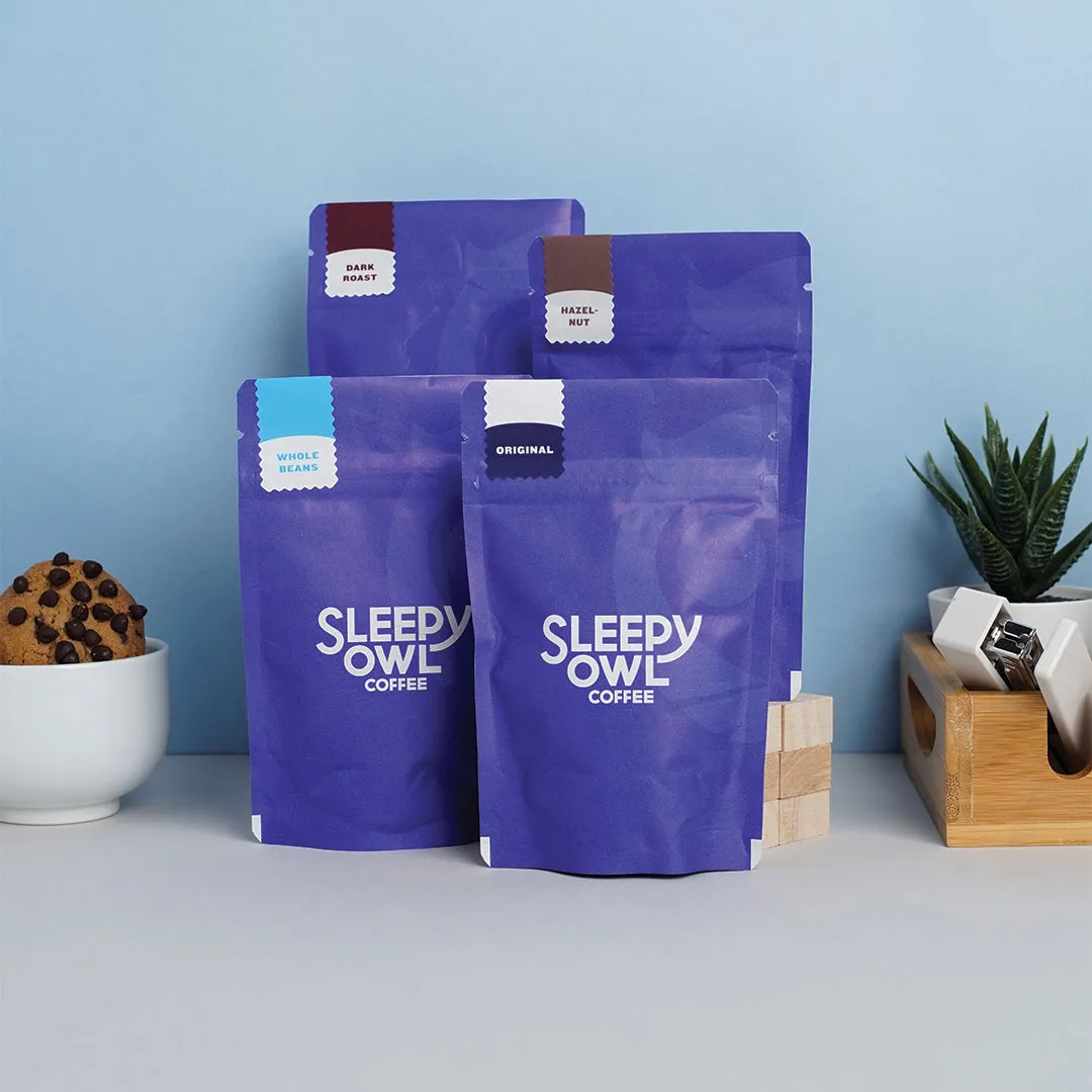 Black French Press & Sampler Pack