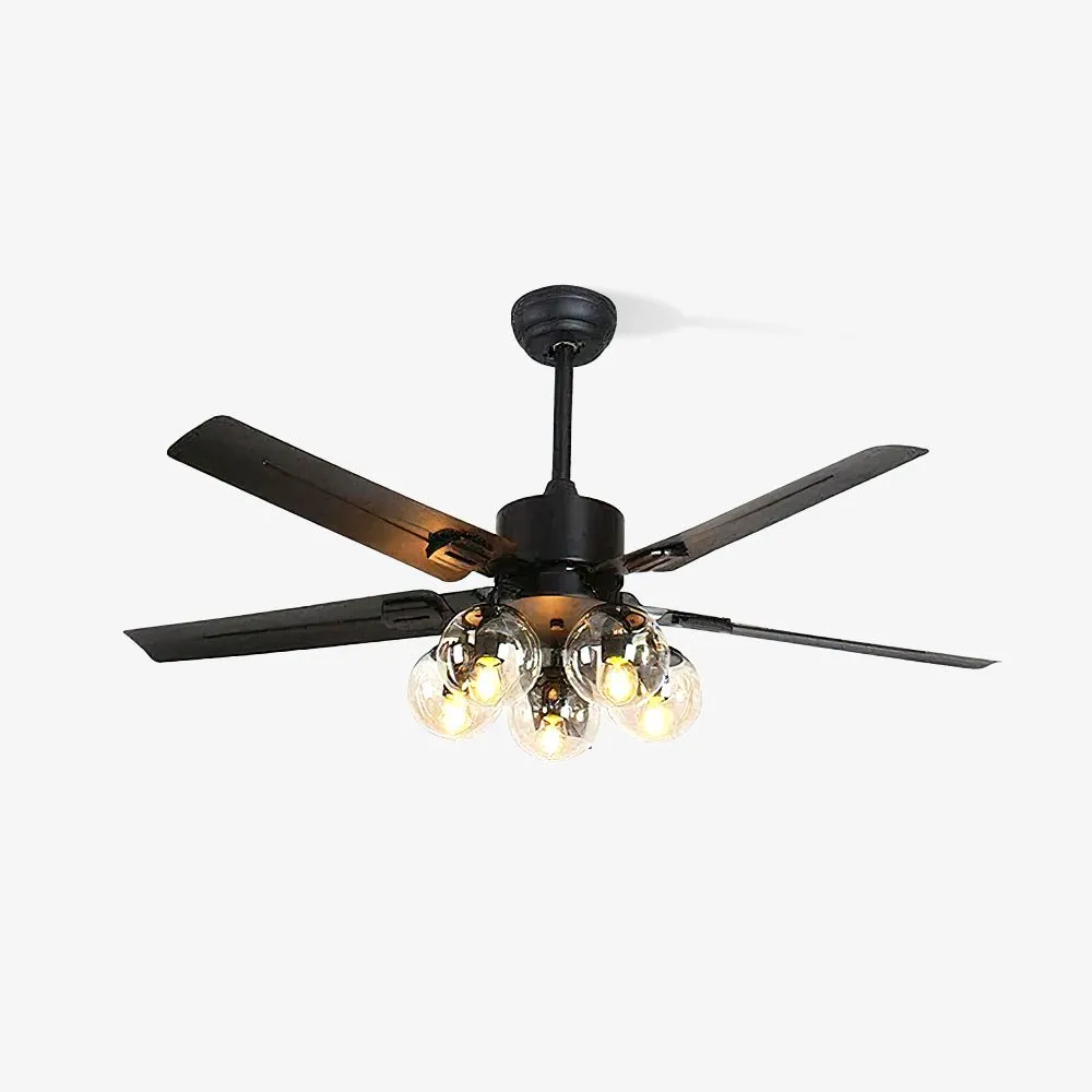 Black Vintage Ceiling Fan