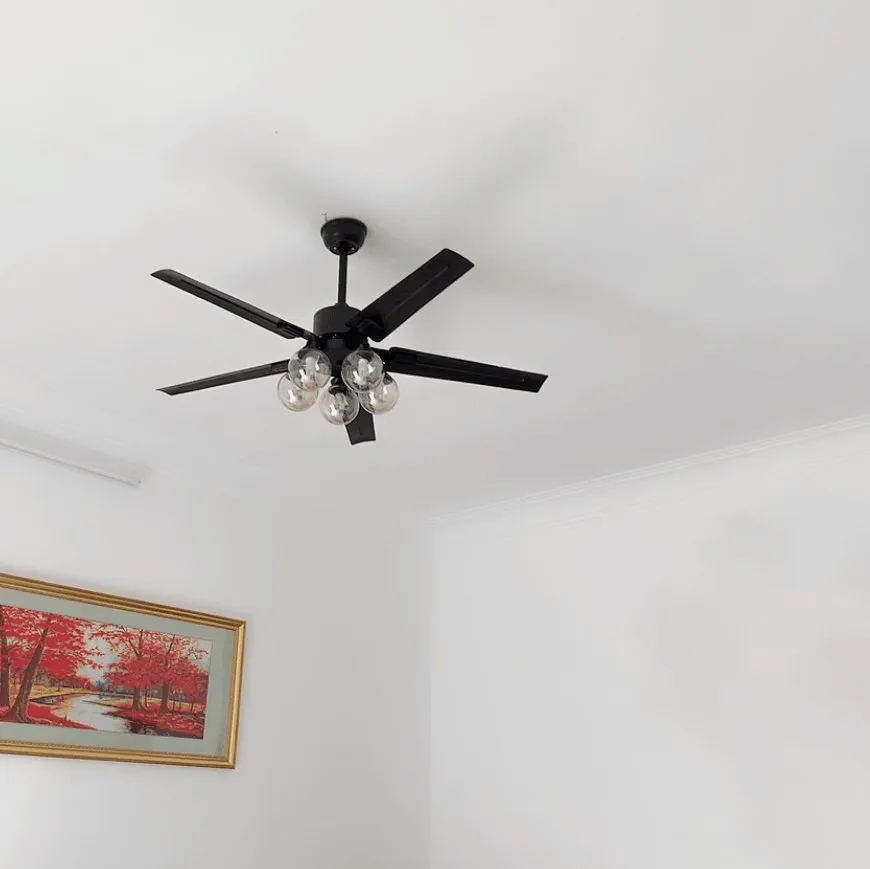 Black Vintage Ceiling Fan