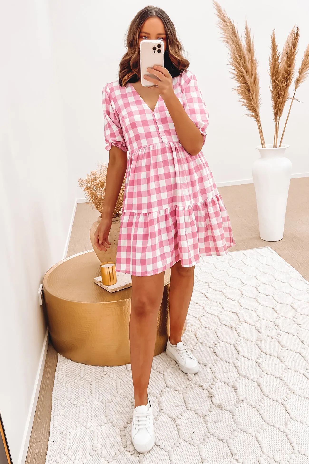 Boden Mini Dress Pink