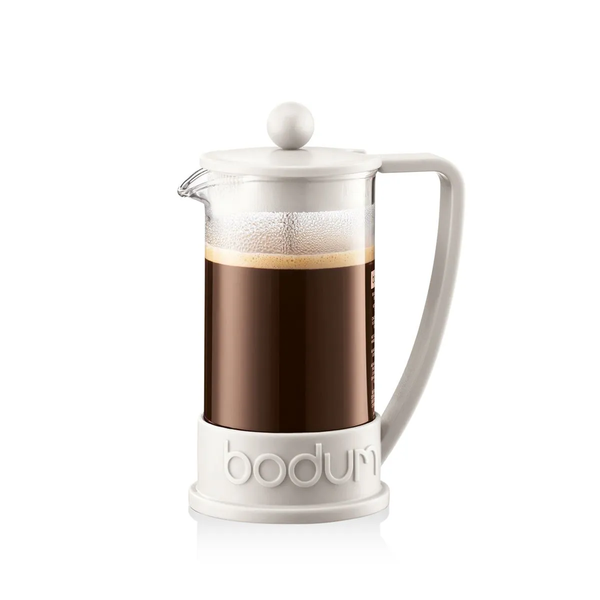 Bodum Brazil 3 Cup Plunger White