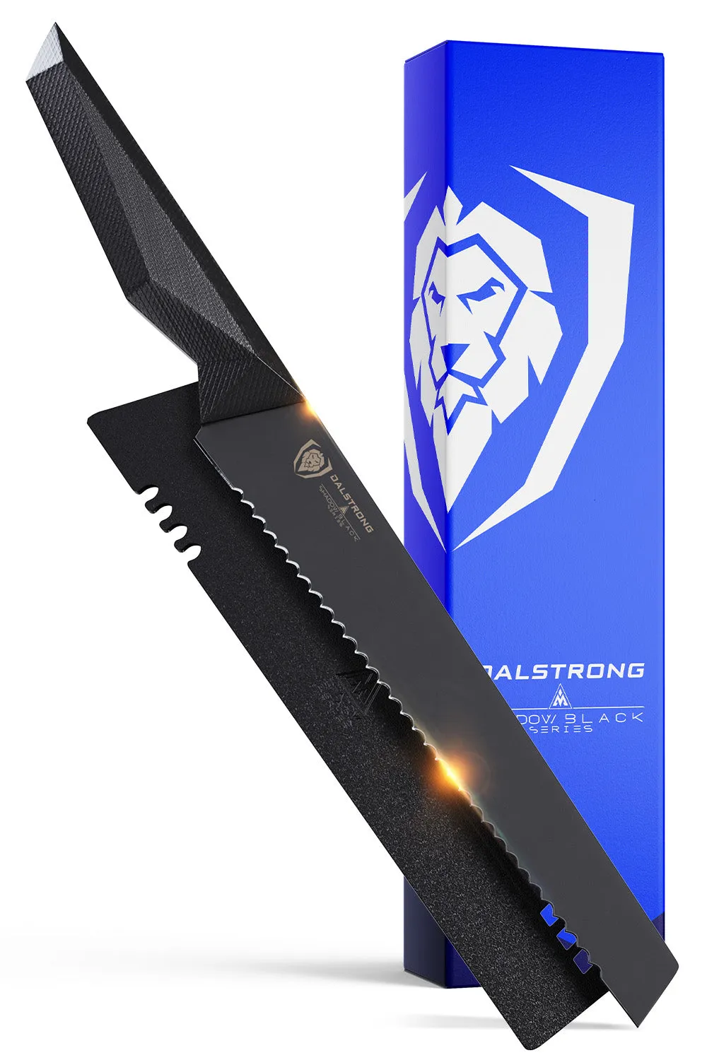 Bread Knife 9" | Shadow Black Series | NSF Certified | Dalstrong ©