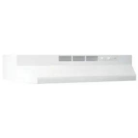 Broan® 21-Inch Ductless Under-Cabinet Range Hood, White