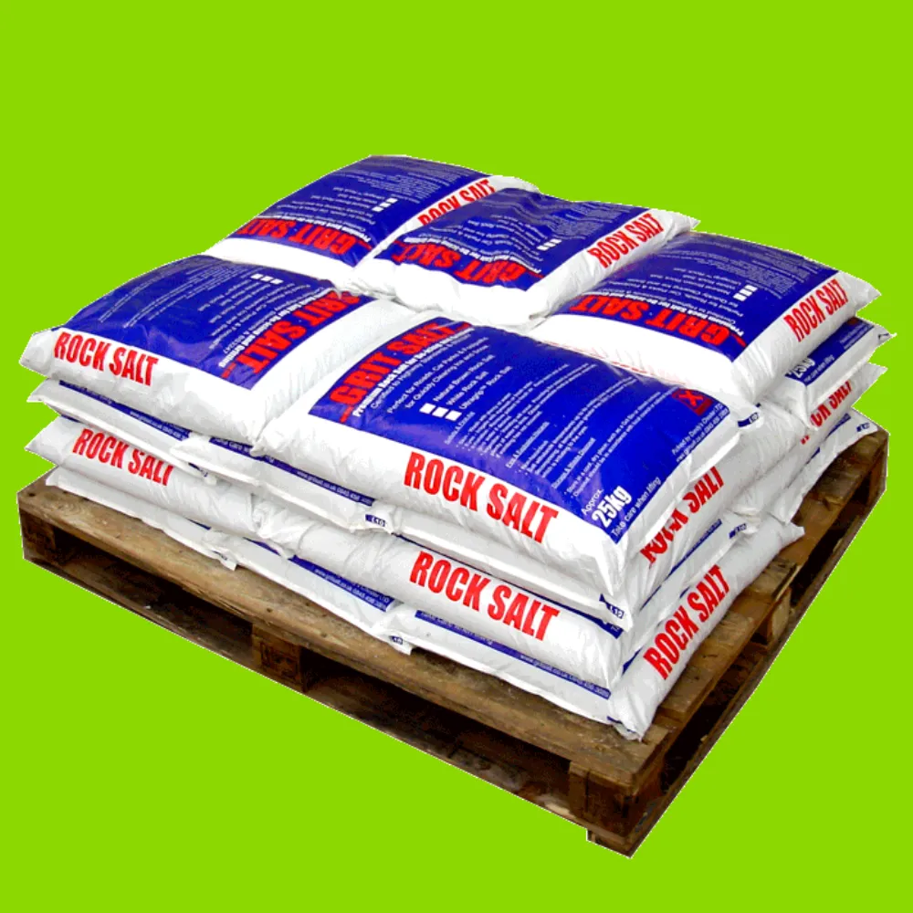 Brown Rock Salt De Icing Grit