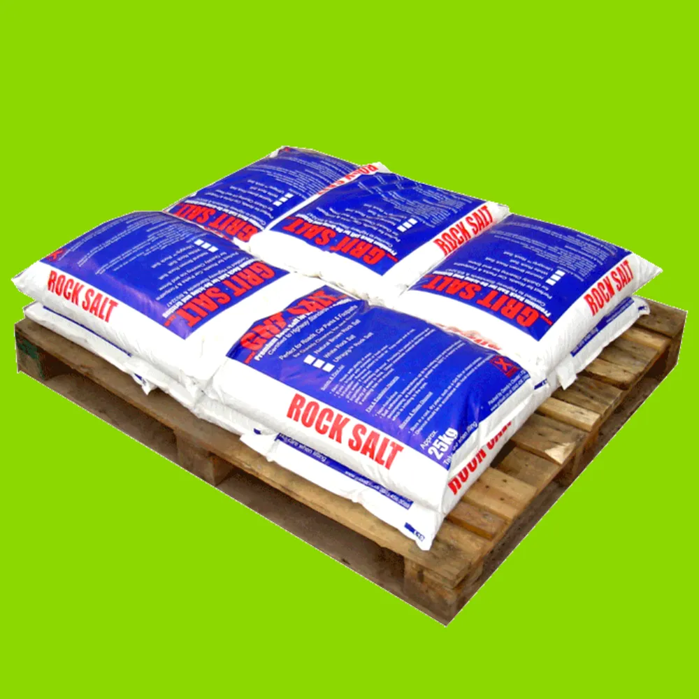 Brown Rock Salt De Icing Grit