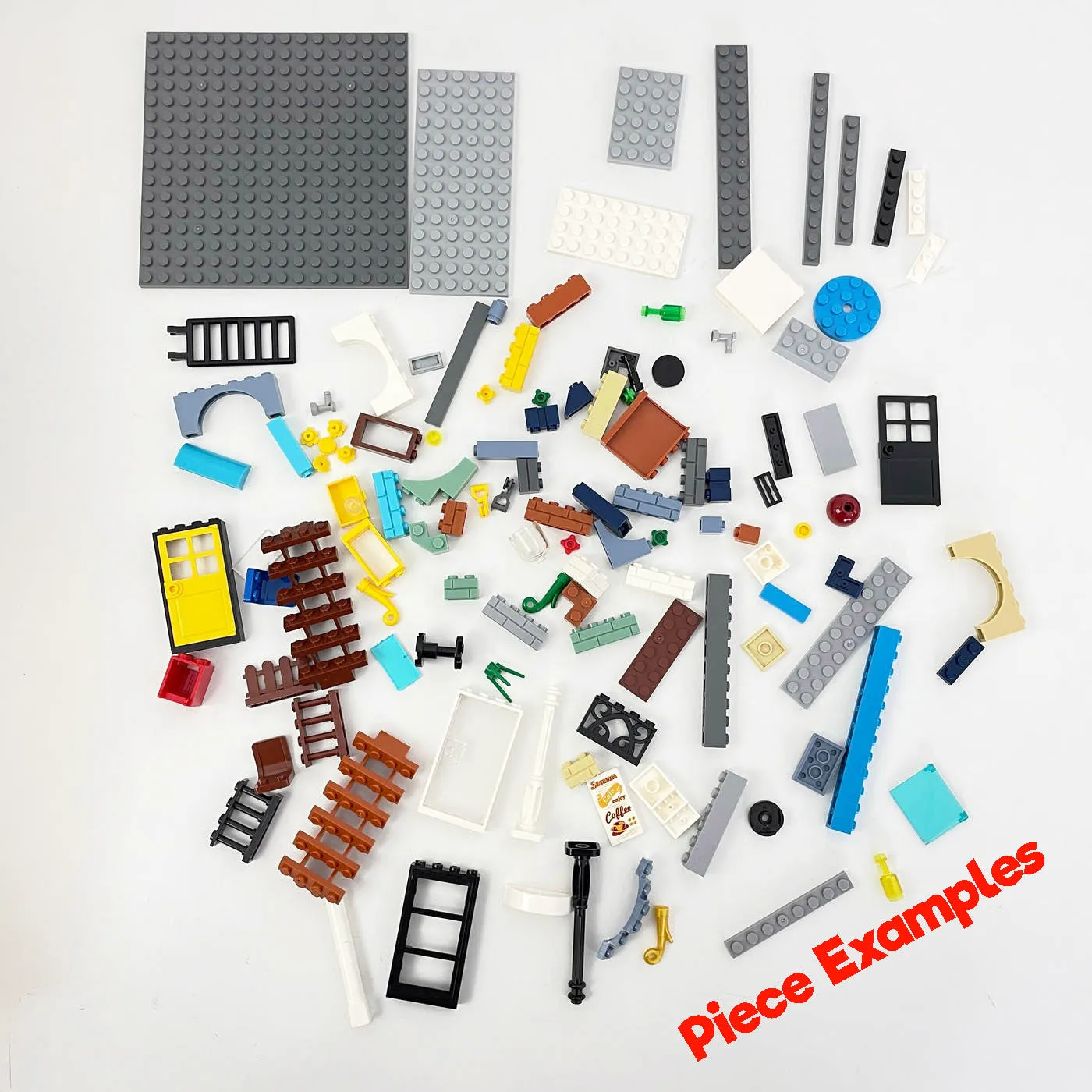 Buildings & Houses Parts Pack - 400pcs - Unbranded