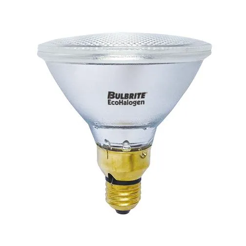 Bulbrite 684474 70 Watt Par38 Halogen White Wide Flood Eco