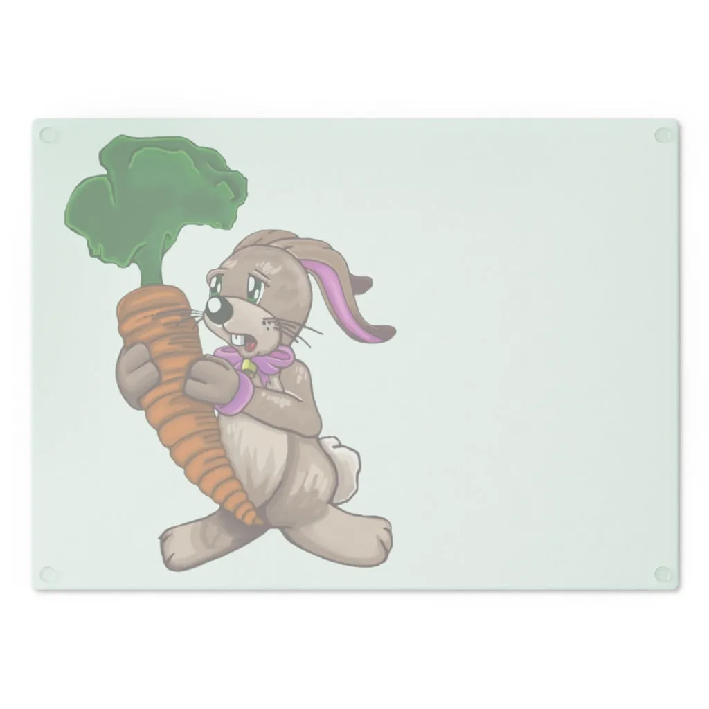 Bunny with Carrot Cutting Board