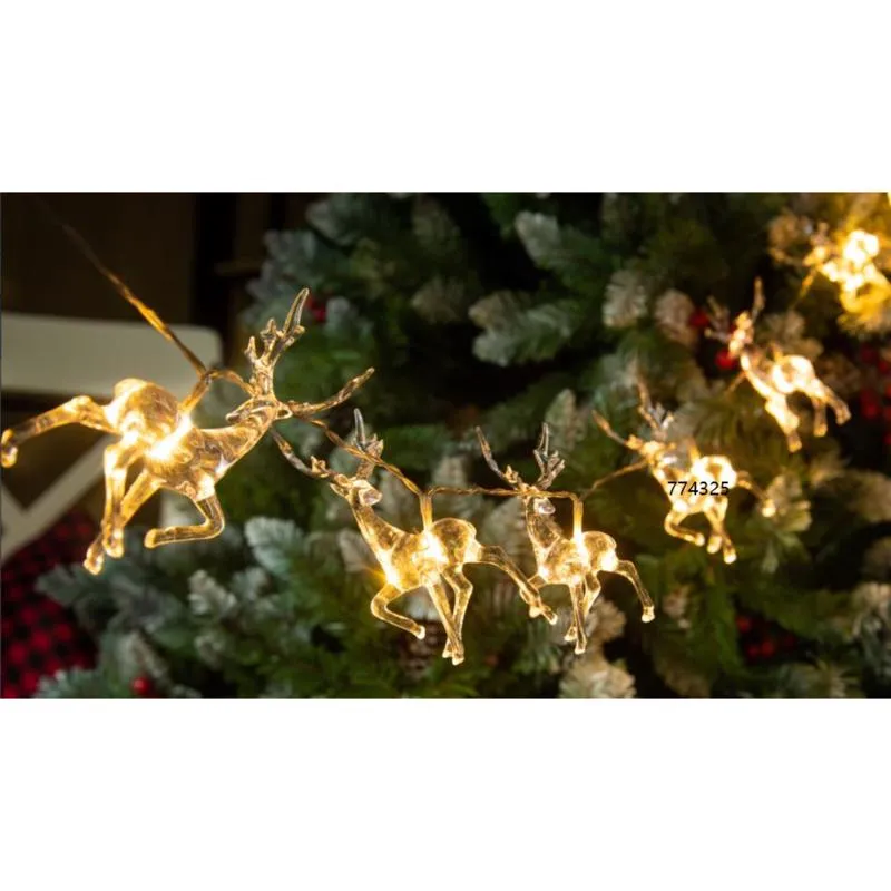 Celebrations LED Warm White 10 ct String Christmas Lights