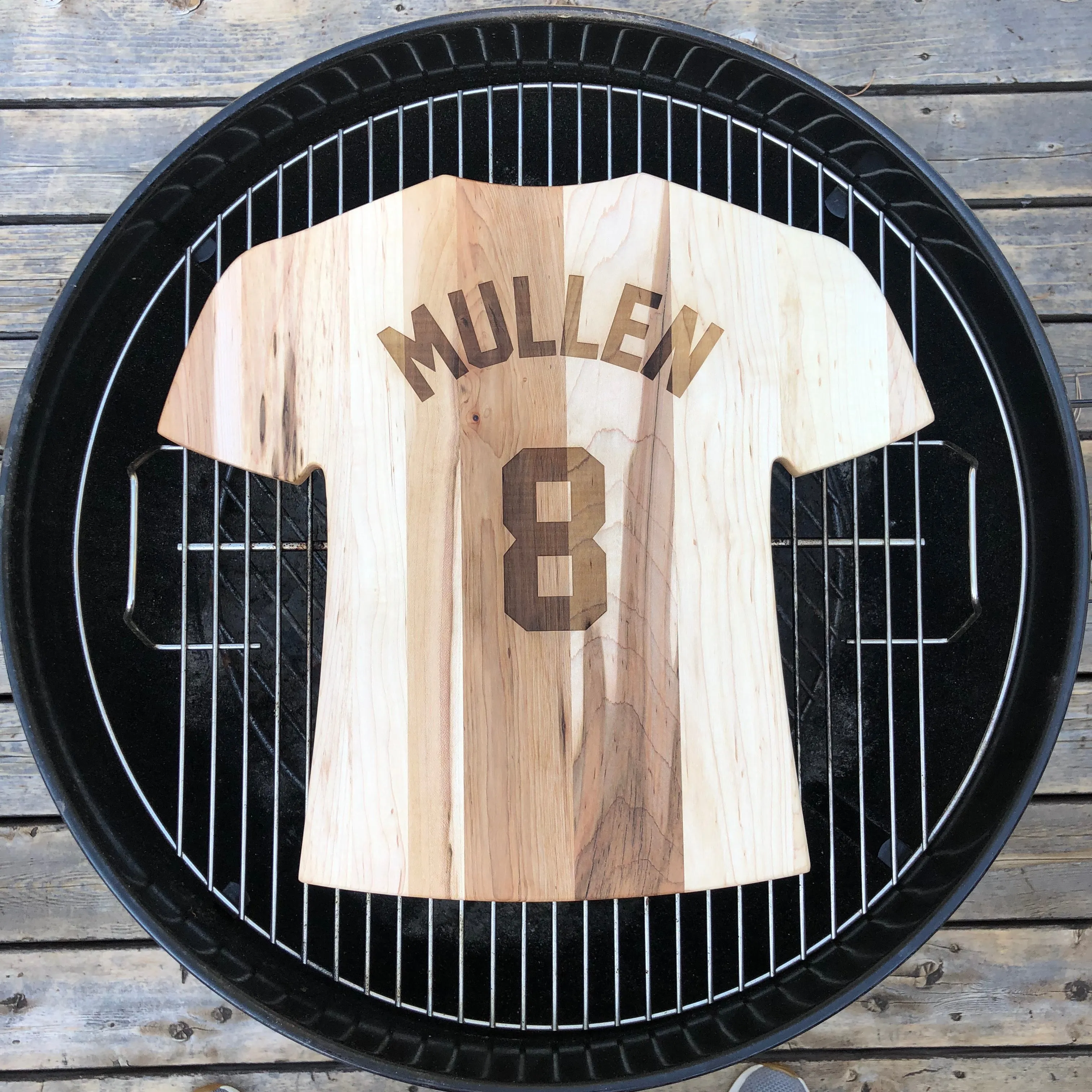 Chicago White Sox Team Jersey Cutting Board | Customize With Your Name & Number | Add a Personalized Note