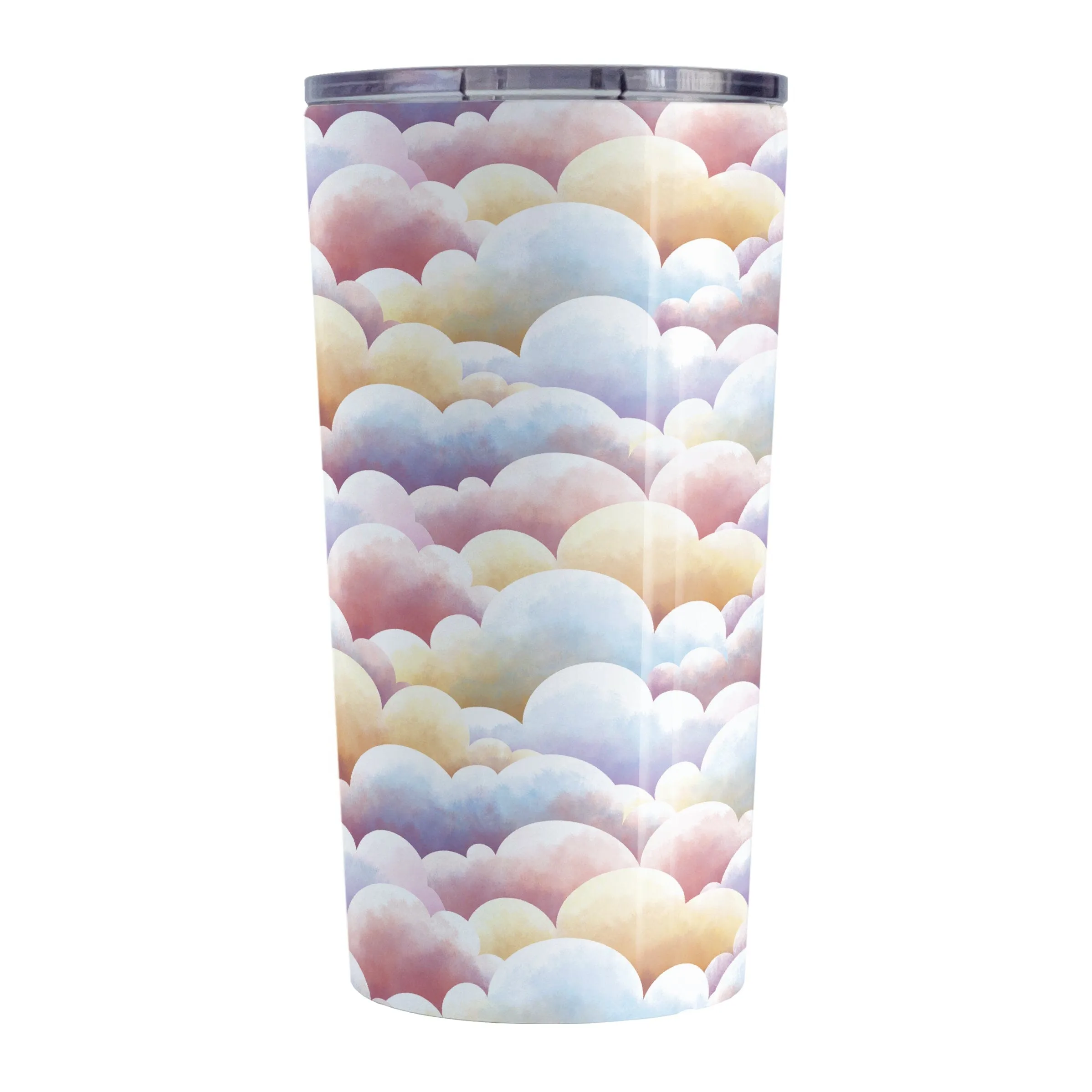 Colorful Clouds Tumbler Cup