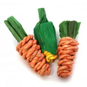 Critter's Choice Sisal Carrots & Corn | 3 Pieces Included