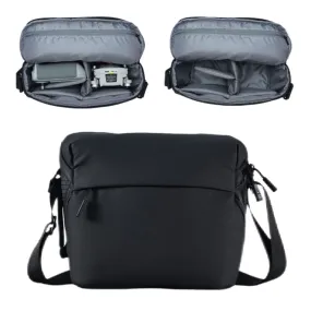 Crossbody Handbag Shoulder Bag Organizer Bag for DJI Mini 3 Pro(Black)