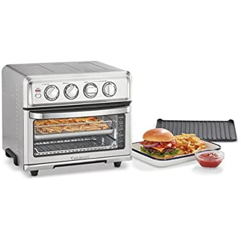 Cuisinart TOA-70 AirFryer Toaster Oven w/ Grill, Stainless Steel   6pc Knife Set