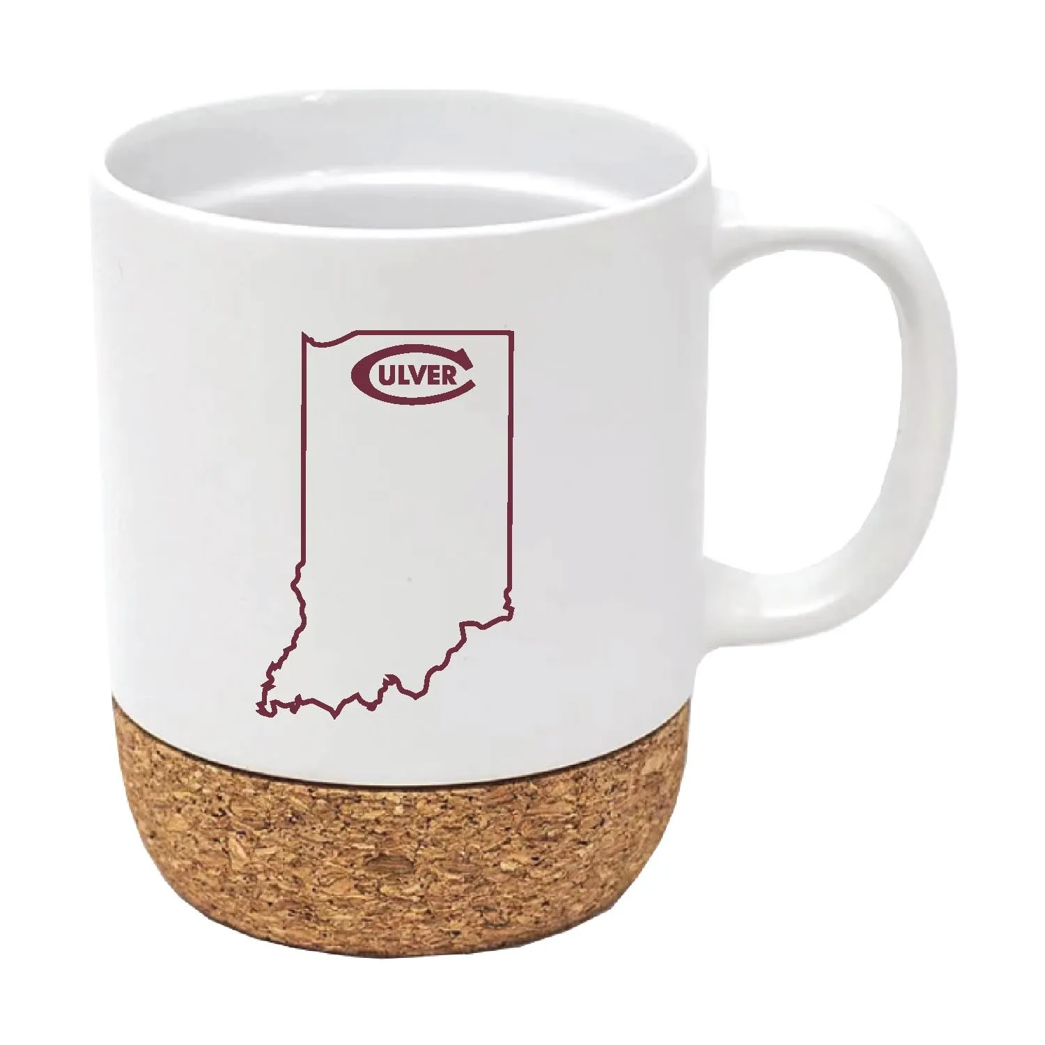 Culver Indiana White Corky Culver Mug - 14oz