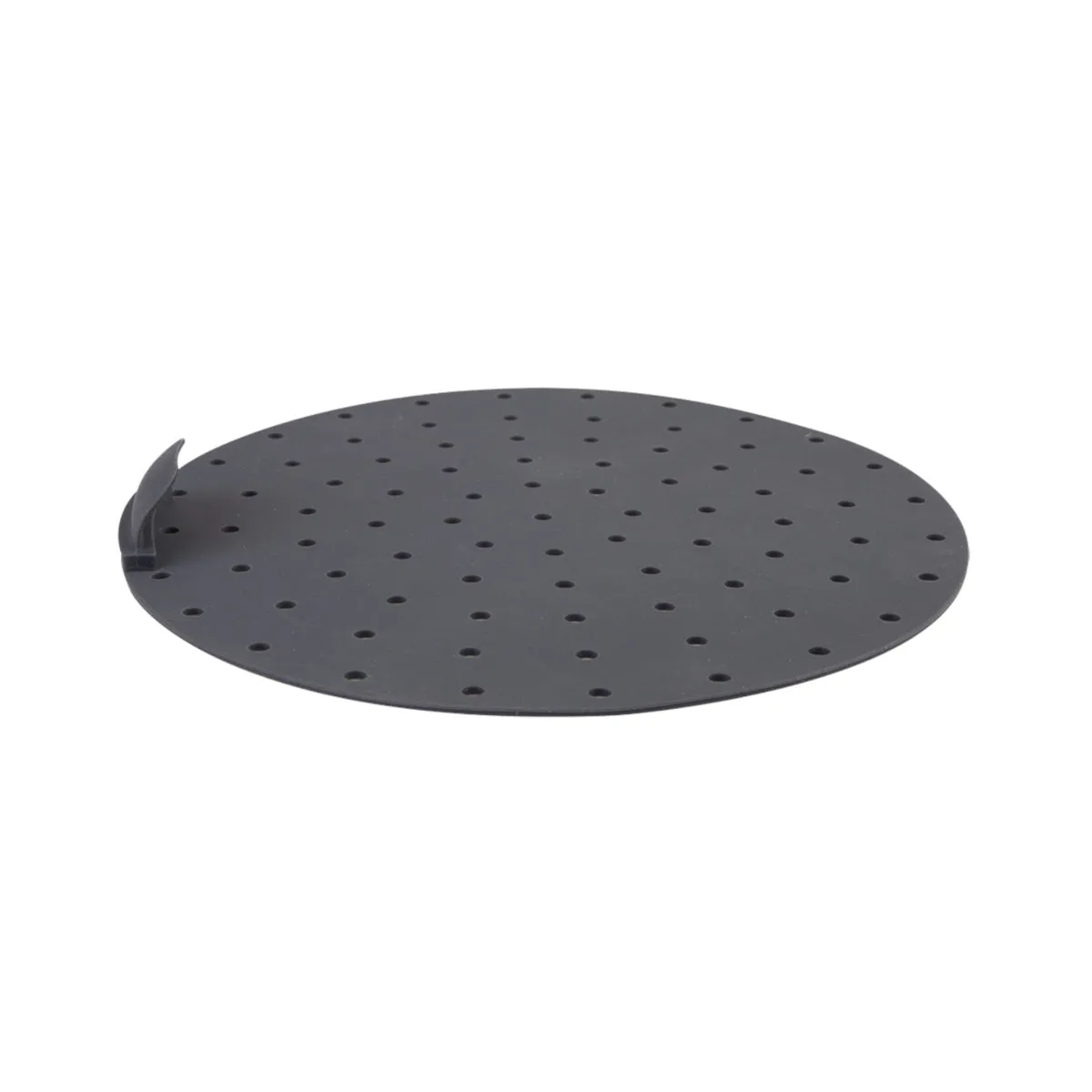 Daily Bake Silicone Round Air Fryer Liner Charcoal 22cm