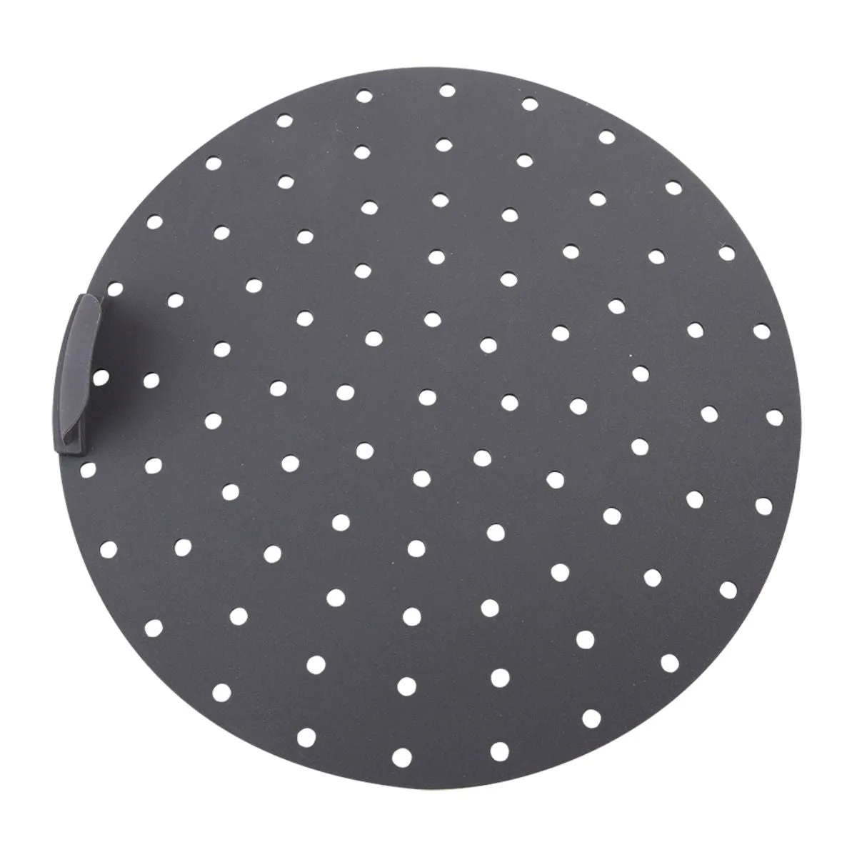 Daily Bake Silicone Round Air Fryer Liner Charcoal 22cm