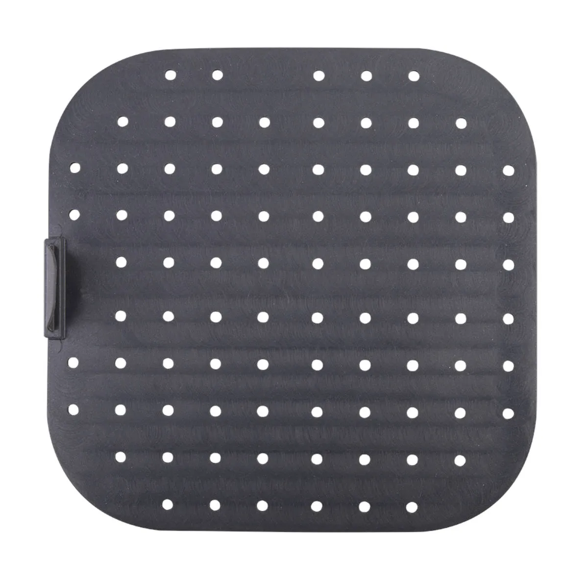 Daily Bake Silicone Square Air Fryer Liner Charcoal 22cm