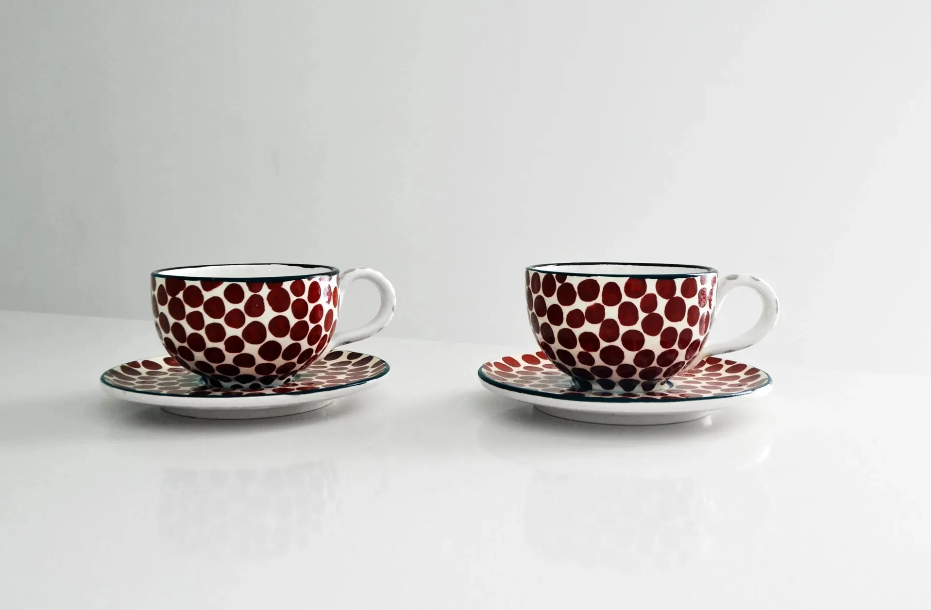 Dawn Eye Cappuccino Cups Cinnamon (set of 2)